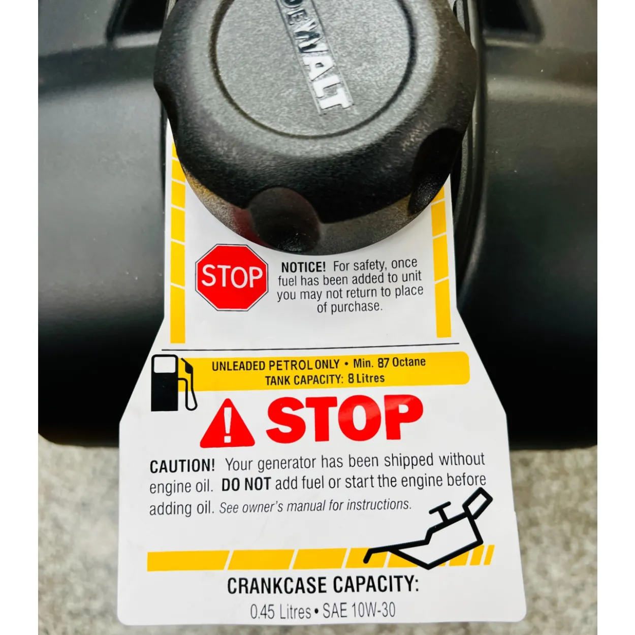 Aggregaatti DeWalt DXGNi35E