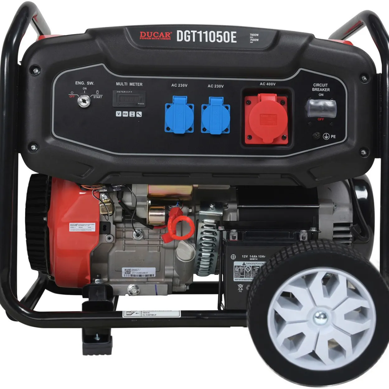 Aggregaatti Ducar DGT11050E 7500 W 400 V