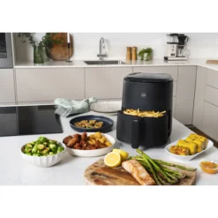 Air fryer OBH Nordica AG1458S0 Easy Fry Compact, digitaalinen, 3 l, musta