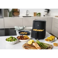 Air fryer OBH Nordica AG1458S0 Easy Fry Compact, digitaalinen, 3 l, musta