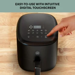 Air fryer OBH Nordica AG1458S0 Easy Fry Compact, digitaalinen, 3 l, musta