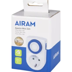 Ajastin Airam Mini jako 30 min, sisäkäyttöön IP20