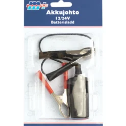 Akkujohto puristusliittimillä