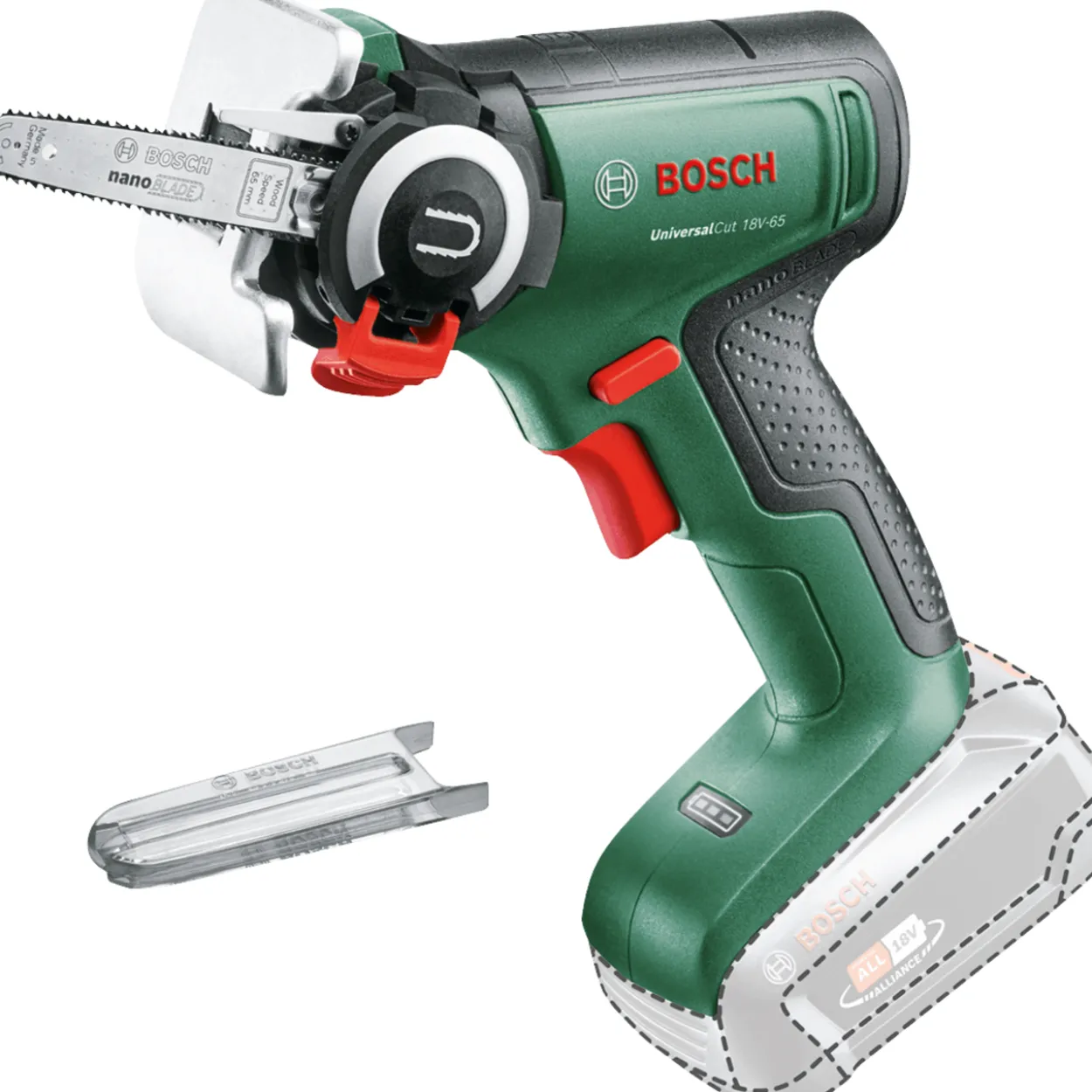 Akkumonitoimisaha Bosch UniversalCut 18V-65 Solo