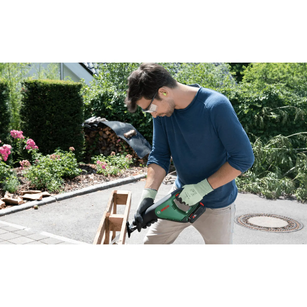 Akkupuukkosaha Bosch Advanced Recip 18 Solo