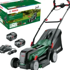 Akkuruohonleikkuri Bosch UniversalRotak 2x18V-37-550 2 x 4,0 Ah