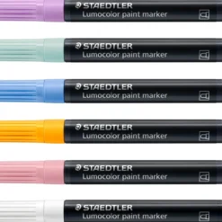 Akryylitussi Staedtler 6 kpl Lumocolor pastelli