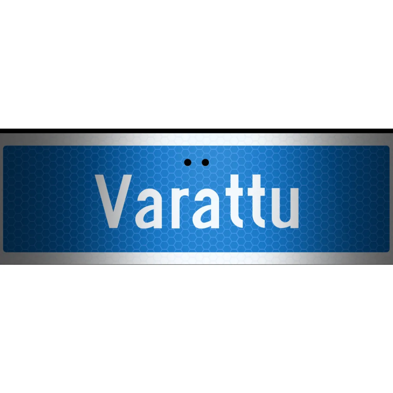 Alumiinikyltti Sekure 50 x 16 cm Varattu