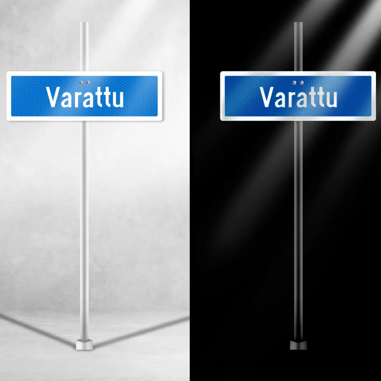 Alumiinikyltti Sekure 50 x 16 cm Varattu