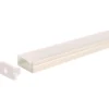 Alumiiniprofiili Led Energie 1 m suora valkoinen