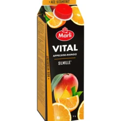 Appelsiini-mango + ACE-vitamiinit 1 l