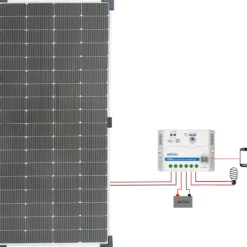 Aurinkopaneelisetti Topray 200 W monokide