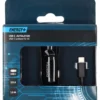 Autolaturi USB-C kaapelilla Energy+ 12-24 V, 3.0 A, 1 m