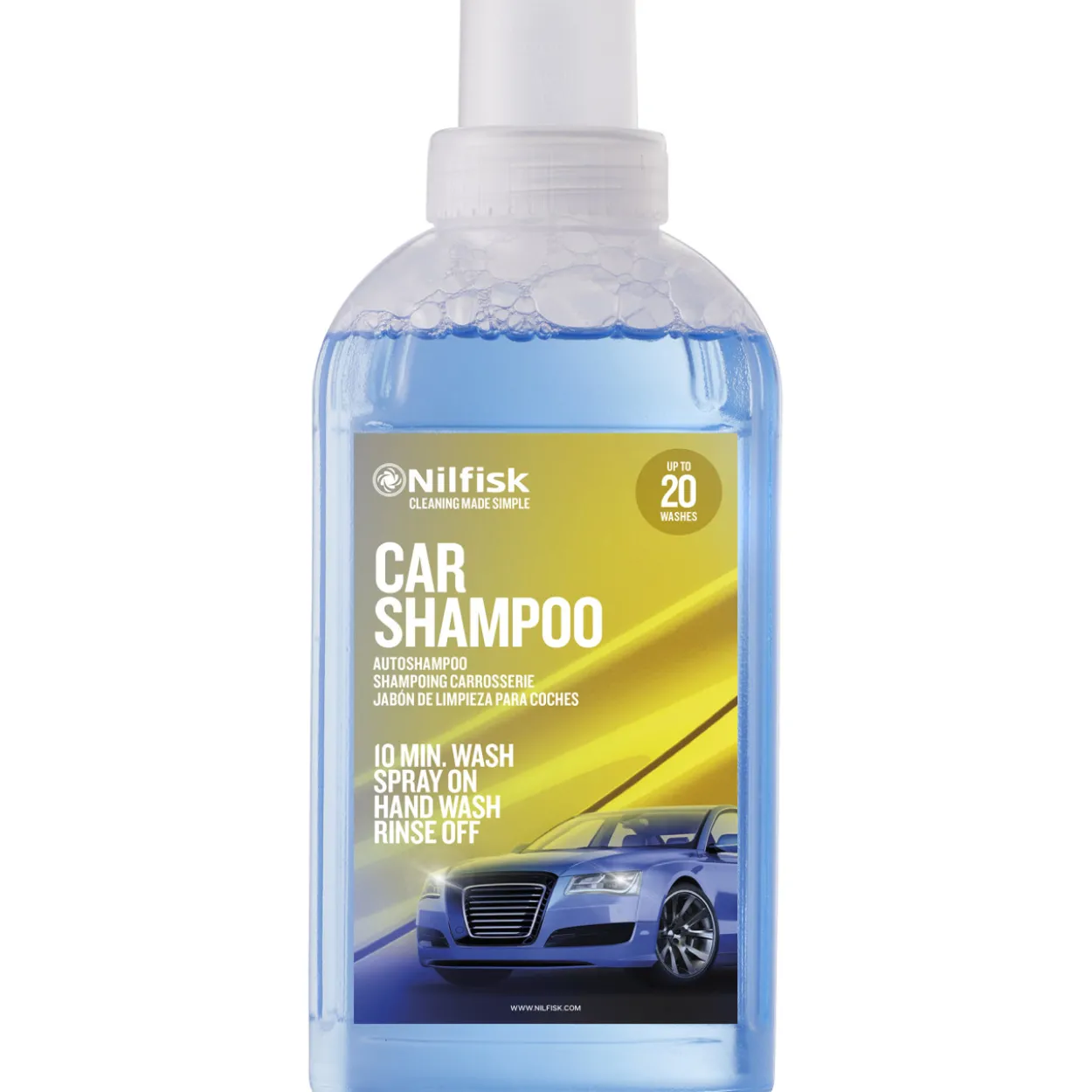 Autoshampoo tiiviste Nilfisk 0,5 l Car Shampoo