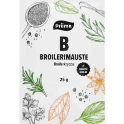 Broilerimauste Priima 25 g suolaton