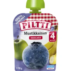 Hedelmä-marjasose Piltti 90 g Mustikkainen 4 kk
