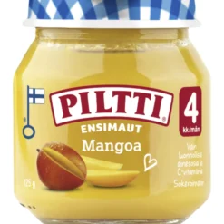 Hedelmäsose Piltti 125 g Ensimaut Mangoa 4 kk