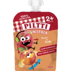 Hedelmäsose Piltti 150 g Iso Välipala omena-persikka 2+ v