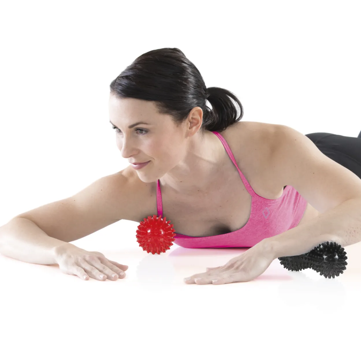 Hierontapallosetti Gymstick Spikey Massage Ball Combo, 2 kpl