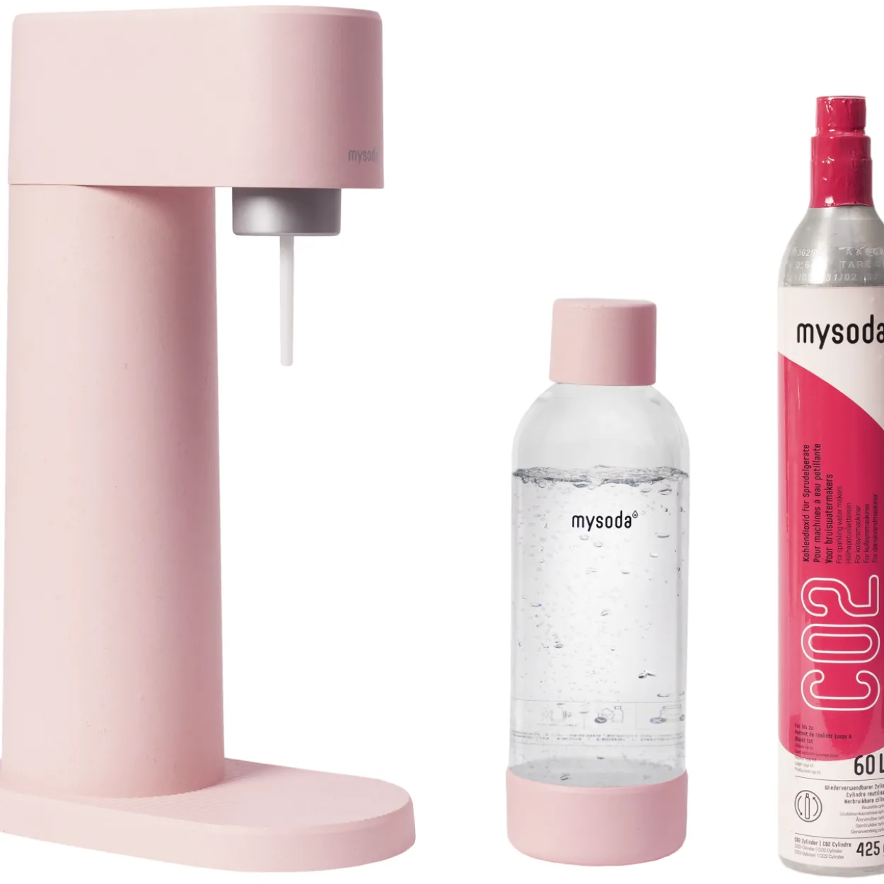 Hiilihapotuslaite Mysoda Woody Pink