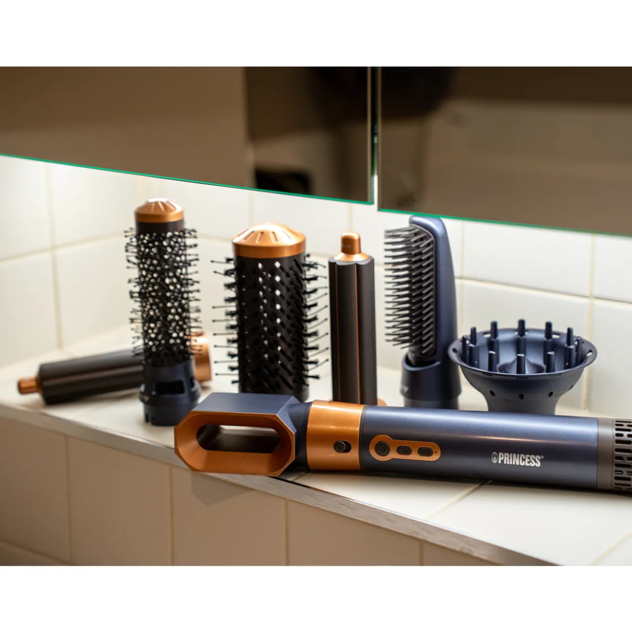 Hiustenmuotoilija Princess Airstyler 7-in-1