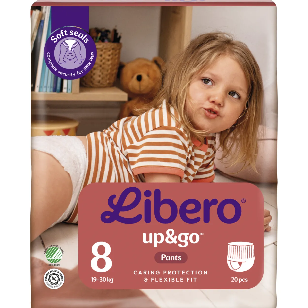 Housuvaippa Libero 20 kpl Up&Go 8, 18-26 kg