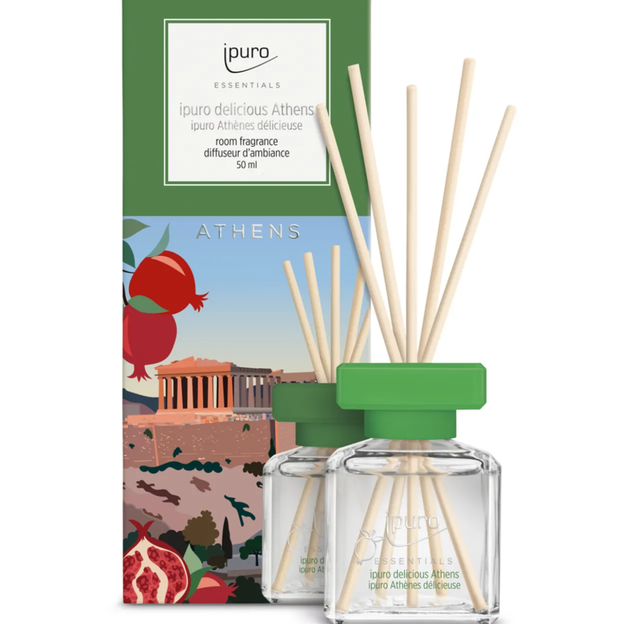 Huonetuoksu ipuro 50 ml Delicious Athens