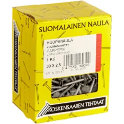 Huopanaula 30 x 2,8 mm 1 kg kuumasinkitty