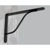 Hyllynkannake Pisla Jasper teräs/musta 240 x 170 x 30