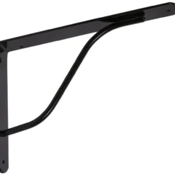 Hyllynkannake Pisla Jasper teräs/musta 240 x 170 x 30