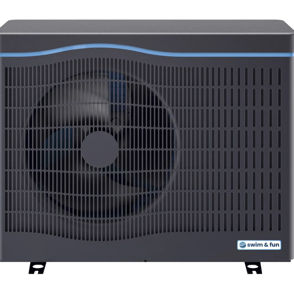 Invertterilämpöpumppu Swim & Fun uima-altaalle 14, 15 kW Wi-Fi-ohjauksella