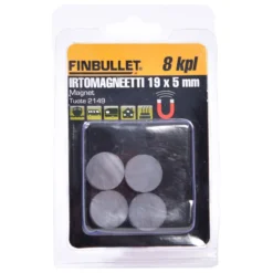 Irtomagneetti 19 x 5 mm, 8 kpl