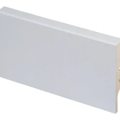 Jalkalista Maler Aava R2 MDF valkoinen E0 12x70x2750, 5 kpl
