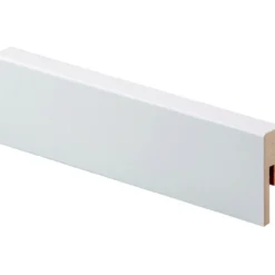 Jalkalista Maler Aava R2 MDF 12x42x2750 mel valkoinen