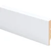 Jalkalista Maler Aava R2 MDF 12x58x2750 Mel valkoinen E0, 5 kpl