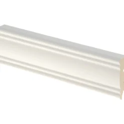 Jalkalista Maler Aura 12x42x2750 valkoinen, 10 kpl