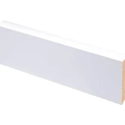 Jalkalista Smart Aava Valkoinen 12x52x3300, 5 kpl
