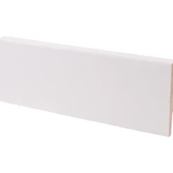 Jalkalista Smart Aava Valkoinen 12x58x3300, 5 kpl