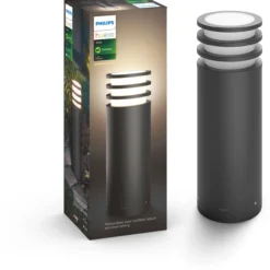 Jalustavalaisin Philips Hue Lucca ulkokäyttöön 9W 230V, antrasiitti