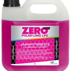 Jäähdytysneste Zero Polar Longlife Pink 100 % 3 l