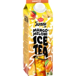 Juissi jääteejuoma Marli 1 l I sokeriton mango-meloni