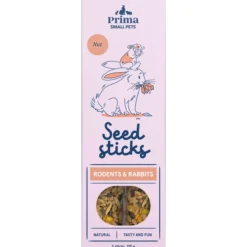 Jyrsijän siementanko Prima Small Pets 2 kpl 115 g pähkinä