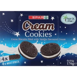 Kaakaokeksi SPAR 176 g Cream Cookies