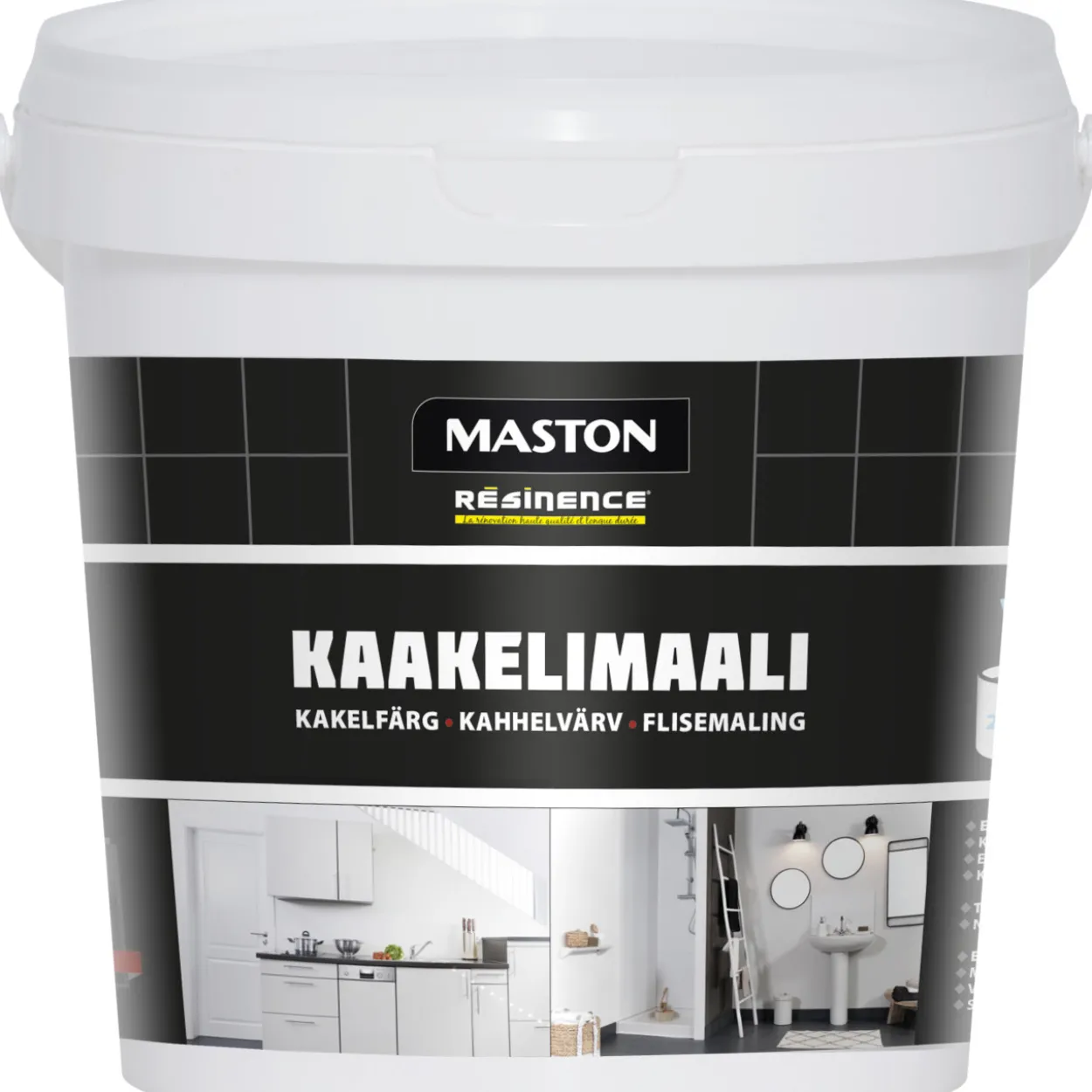 Kaakelimaali 250 ml musta