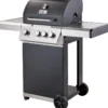 Kaasugrilli BBQ King Basic Series, 3 + 1 poltinta
