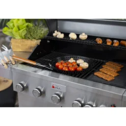 Kaasugrilli BBQ King Pro Series, 5 + 1 poltinta, lasi-ikkuna