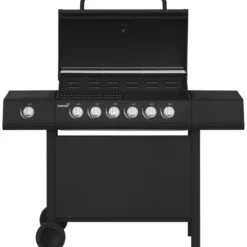 Kaasugrilli Mustang Kingsville 6+1 Black