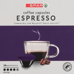 Kahvikapseli SPAR 14 kpl Espresso