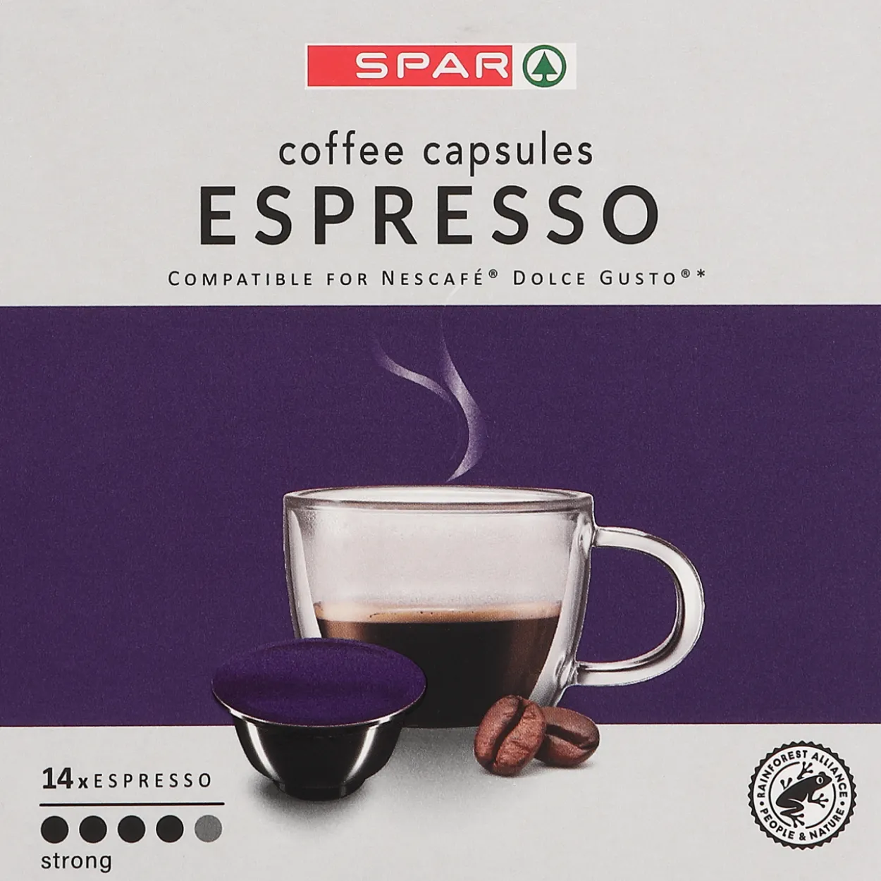 Kahvikapseli SPAR 14 kpl Espresso