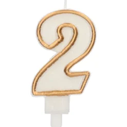 Kakkukynttilä Folat numero
